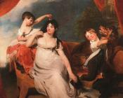 Mrs Henry Baring and her Children - 托马斯·劳伦斯爵士